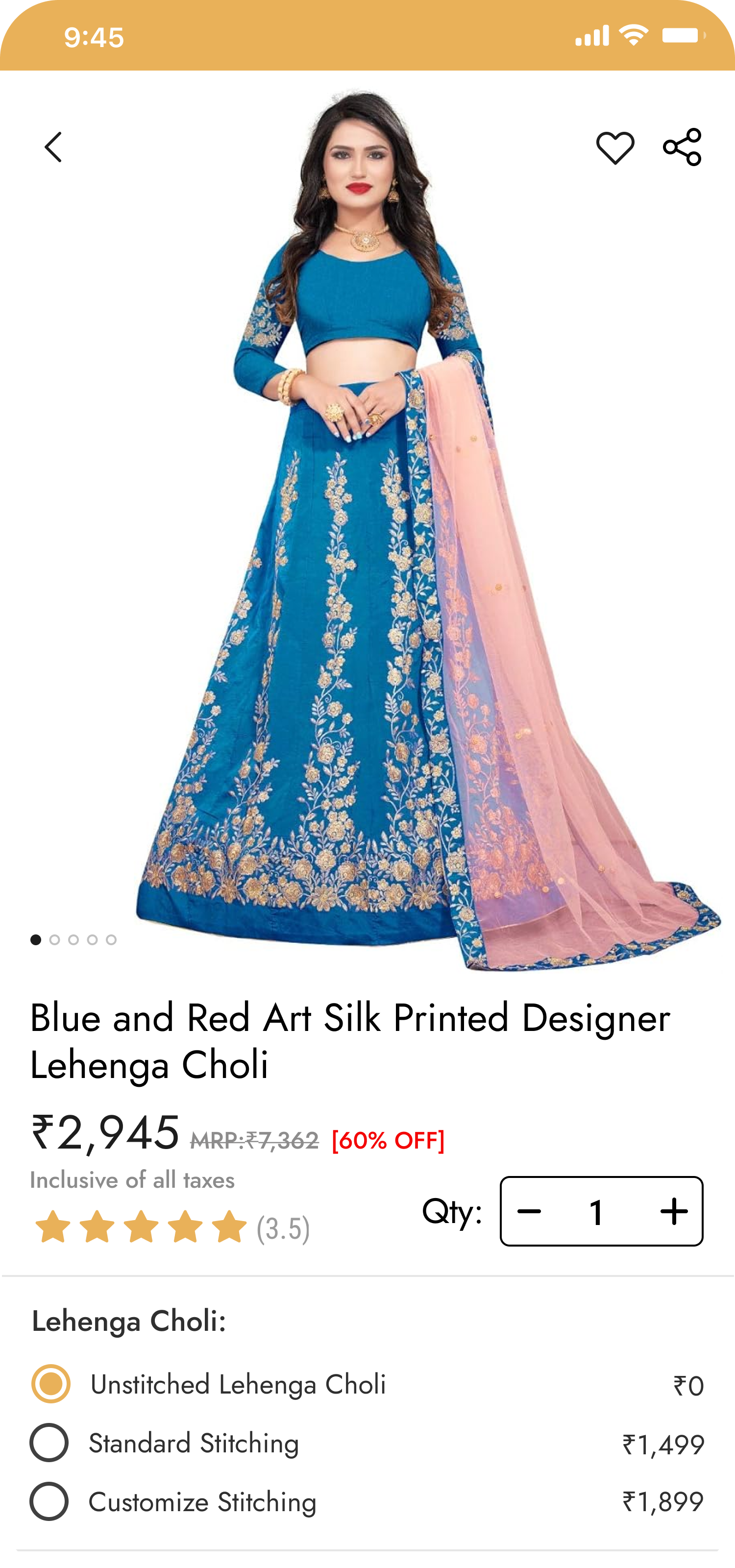 Kapoor Lehenga